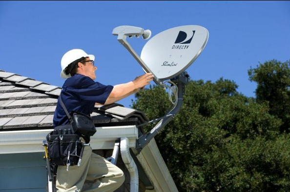 تركيب اطباق دش رسيفر ظبط اشارة فنى 01550794272