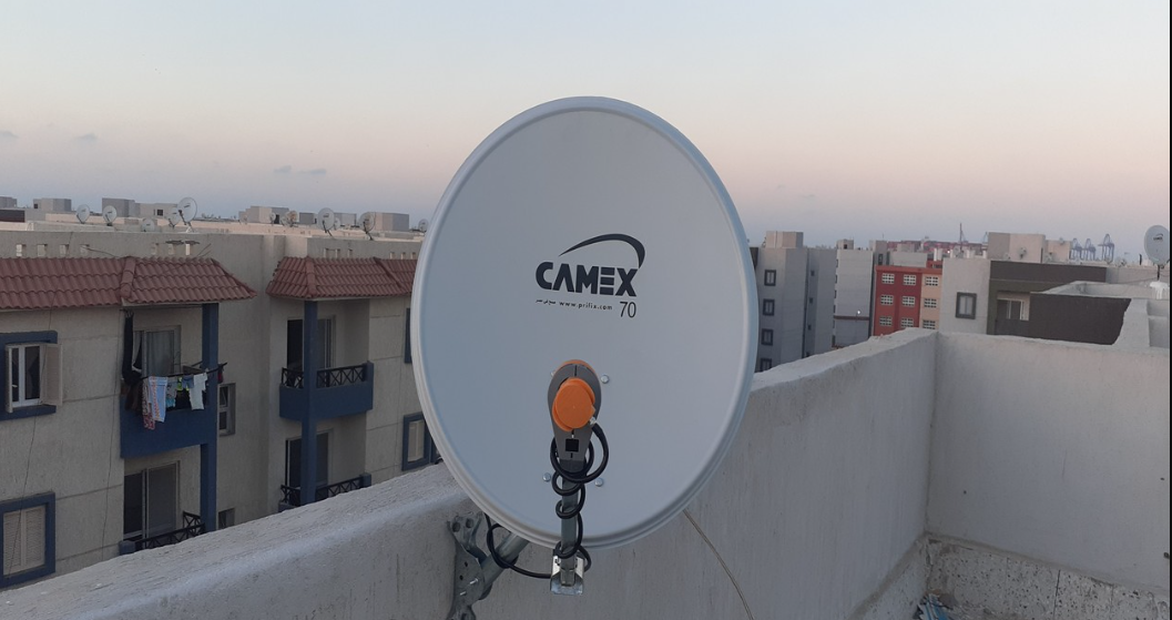 تركيب اطباق دش رسيفر ظبط اشارة فنى 01550794272