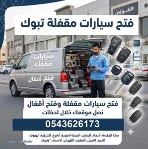 فتح سيارات مقفله تبوك